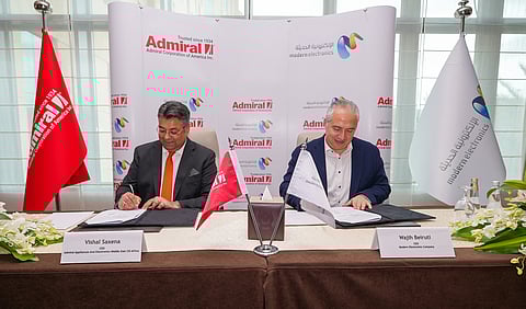 الإلكترونية الحديثة موزعا رسميا لأدميرال الأمريكية في المملكة العربية السعودية