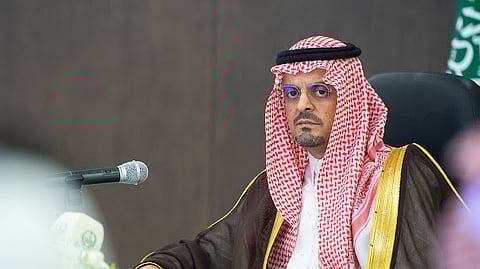 نائب أمير مكة المكرمة الأمير سعود بن مشعل بن عبدالعزيز