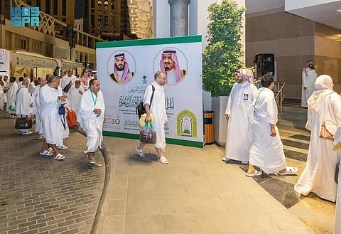 ضيوف برنامج خادم الحرمين يصلون مكة لأداء مناسك العمرة