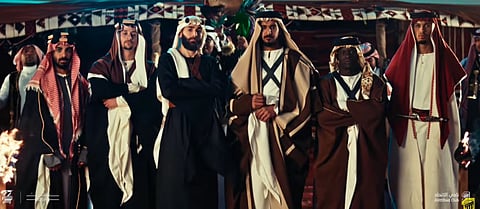 بالأزياء السعودية التقليدية.. نجوم الكرة العالمية يحتفلون بيوم التأسيس.. شاهد كيف بدوا