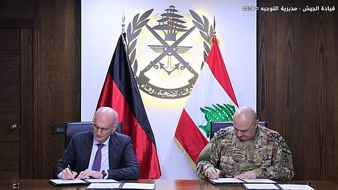 ألمانيا تدعم الجيش اللبناني بمليونَيْ يورو