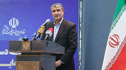 رئيس منظمة الطاقة الذرية الإيرانية محمد إسلامي