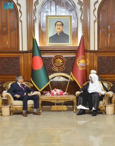 رئيس بنغلاديش يشيد بدور المملكة كدولة رائدة في الأمة الإسلامية والعالم أجمع