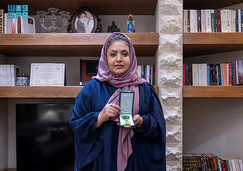 المتبرّعة نجلاء السديري