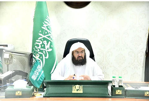 رئيس الشؤون الدينية لشؤون المسجد الحرام والمسجد النبوي عبدالرحمن السديس