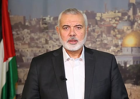 رئيس المكتب السياسي لحركة حماس إسماعيل هنية