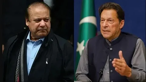 عمران خان ونواز شريف
