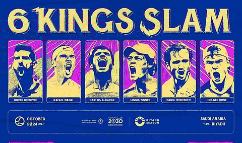 تركي آل الشيخ يعلن استضافة "موسم الرياض" بطولة جديدة للتنس " Slam Kings 6"