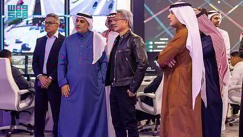 رئيس "سدايا" يبحث البنية التحتية للقدرة الحاسوبية بالمملكة مع مؤسس "إنفيديا"