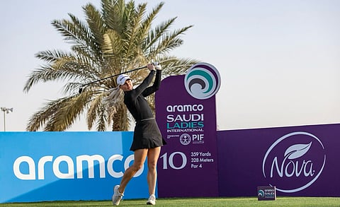 لليوم الثاني على التوالي.. التايلاندية "تافاتاناكيت" تُحافظ على صدارة بطولة أرامكو السعودية للجولف