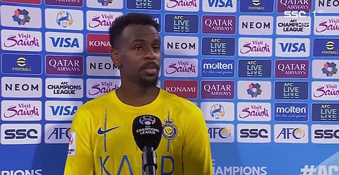 عبدالله الخيبري لاعب نادي النصر