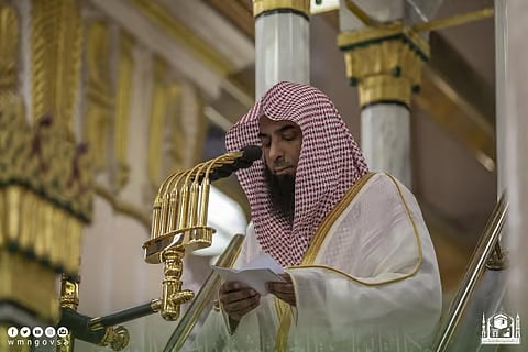 إمام وخطيب المسجد النبوي  صلاح بن محمد البدير
