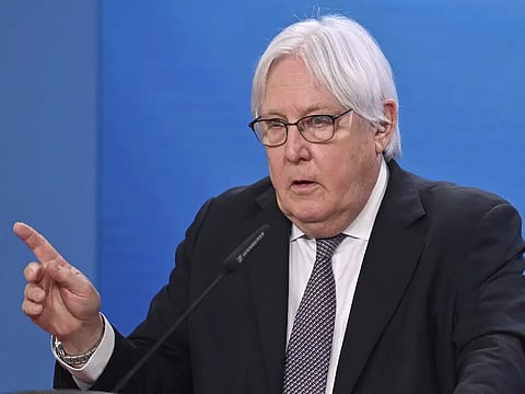 مسؤول الإغاثة بالأمم المتحدة مارتن غريفيث