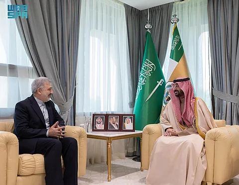 وزير الحرس الوطني يستقبل سفير إيران لدى المملكة