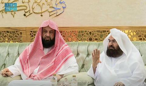 عبدالرحمن السديس وعبدالرحمن السند