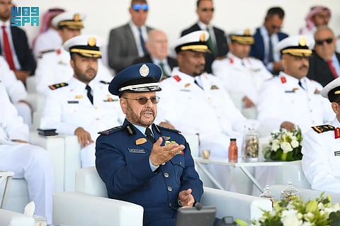 نيابة عن وزير الدفاع.. "الرويلي" يُدشِّن "سفينة جلالة الملك عنيزة" خامس سفن "مشروع السروات"