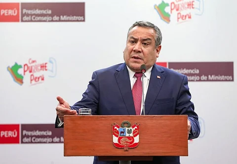 رئيس وزراء بيرو الجديد غوستافو أدريانزين
