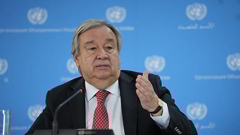 الأمين العام للأمم المتحدة أنطونيو غوتيريس