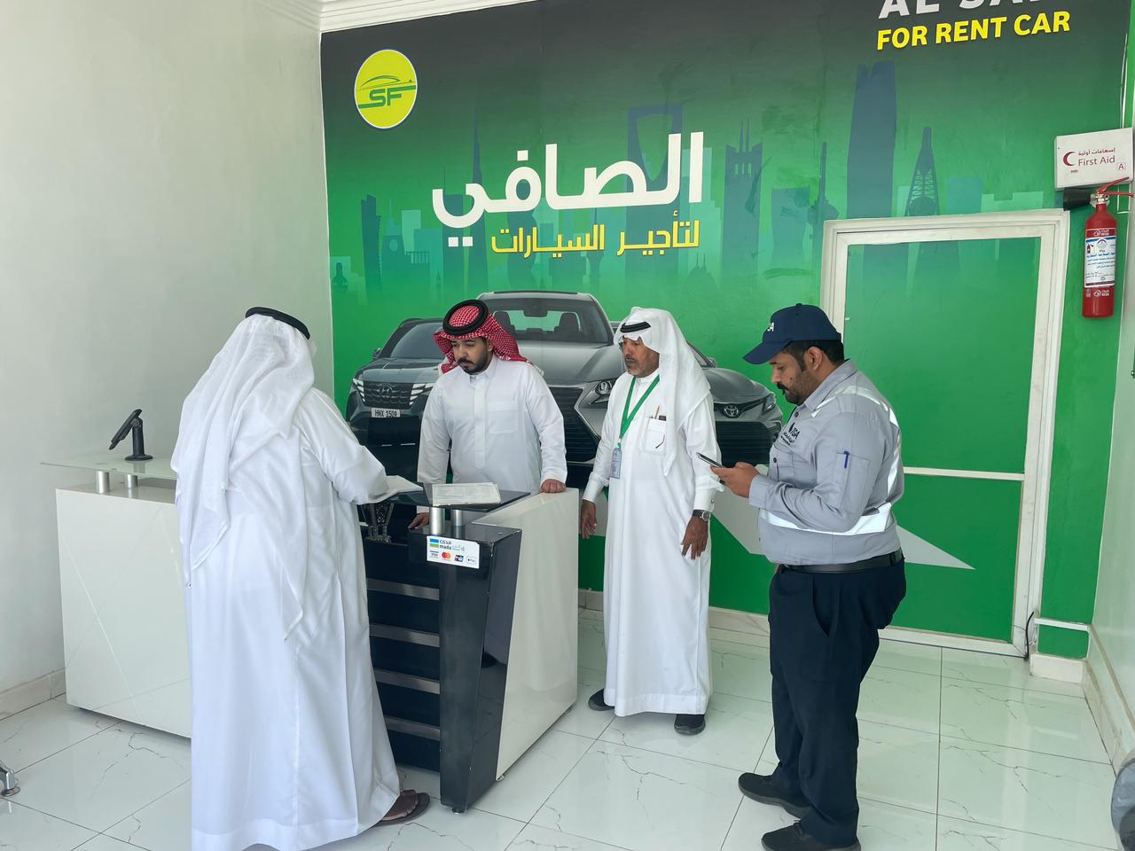 "توطين نجران" و"النقل" تنفذان حملة على مكاتب تأجير السيارات وترحيل البضائع