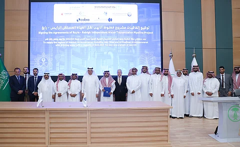 "شراكات المياه" تعلن تحقيق الإغلاق المالي لمشروع خطوط أنابيب نقل المياه المستقل الرايس- رابغ