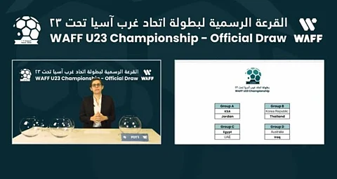 "الأخضر" يواجه الأردن في بطولة اتحاد غرب آسيا تحت 23 عامًا