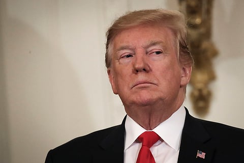 الرئيس الأمريكي السابق دونالد ترامب