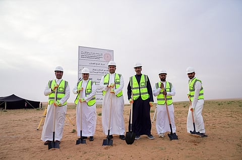 هيئة تطوير محمية الإمام تركي تدشن بدء أعمال التشييد والبناء في مركز إكثار الحبارى