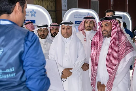 نائب رئيس تجمُّع جازان الصحي يُدشِّن الأركان المشاركة في بطولة الغرفة التجارية