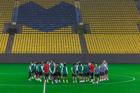 الأخضر يرفع استعداده لمواجهة طاجيكستان