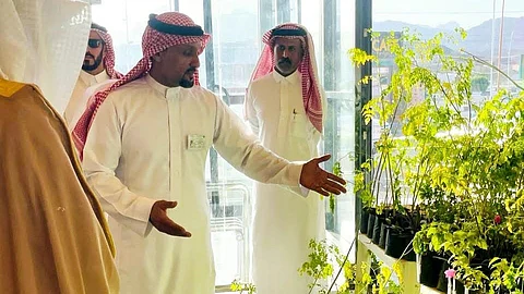 "لحاضرنا ومستقبلهم لغد أكثر استدامة".. "بيئة أضم" تحتفي بيوم السعودية الخضراء