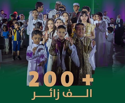 نظَّمتها "الأمانة".. حوامة "عيد الرياض" تلفت الأنظار وتجذب أكثر من 200 ألف مشارك  