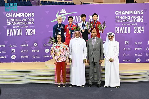 في الرياض.. الصين وأمريكا تسيطران على ذهب "عالمية المبارزة"