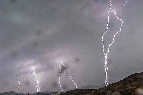 تجدد السحب الركامية واتساع رقعة الأمطار الرعدية في معظم المناطق اليوم