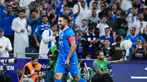 سالم الدوسري لاعب نادي الهلال