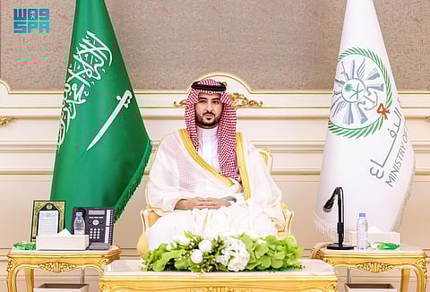 وزير الدفاع الأمير خالد بن سلمان بن عبدالعزيز