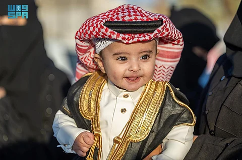 لحظات مليئة بالصدق والسعادة.. "فرحة الأطفال بالعيد في تبوك".. لوحات فريدة