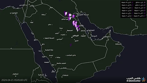 هطولات متفاوتة.. أمطار رعدية تؤثر في الشرقية وتمتد إلى جازان وعسير ونجران