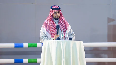 الأمير عبدالله بن فهد رئيس الاتحاد السعودي للفروسية