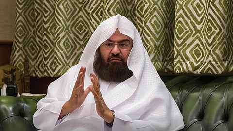 رئيس الشؤون الدينية بالمسجد الحرام والمسجد النبوي عبدالرحمن السديس
