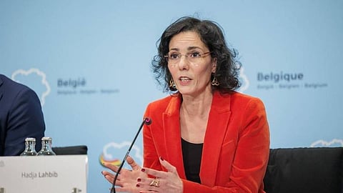 وزيرة خارجية بلجيكا حجة لحبيب