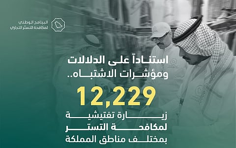 "مكافحة التستُّر" ينفذ "12,229" زيارة تفتيشية خلال الربع الأول 2024