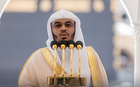 إمام وخطيب المسجد الحرام ياسر بن راشد الدوسري