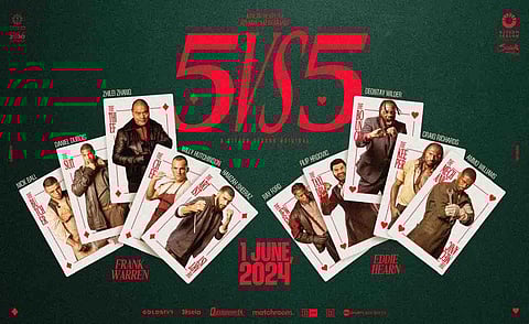 نزال الملاكمة "5vs5".. حدث عالمي ضمن "موسم الرياض" السبت المقبل في "المملكة أرينا"