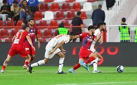 التعادل الإيجابي يحسم مواجهة الفيحاء مع ضمك