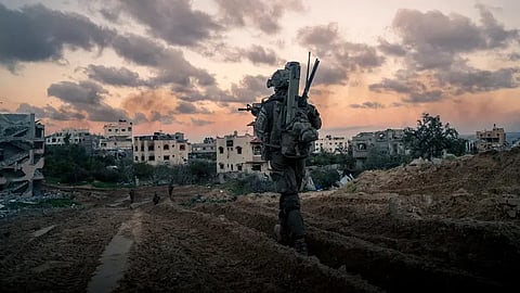 جندي إسرائيلي في قطاع غزة