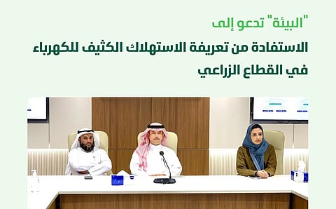 "البيئة" تحدد الضوابط المؤهلة للحصول على تعريفة الاستهلاك الكثيف للكهرباء بالقطاع الزراعي