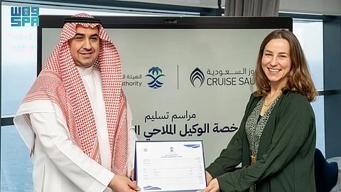 الهيئة السعودية للبحر الأحمر تُسلم أول رخصة لوكيل ملاحي سياحي لسفن "الكروز"
