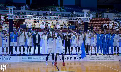 عبر بوابة الاتحاد.. الهلال بطلاً لكأس وزارة الرياضة لكرة السلة
