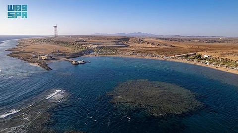 إطلالة ساحرة من شاطئ "زاعم".. مشاهد تجذب الزوار من داخل وخارج المملكة