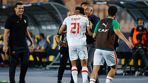 لاعب الزمالك أحمد حمدي